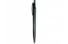 Шариковая ручка Alessio из переработанного ПЭТ, черный, черные чернила