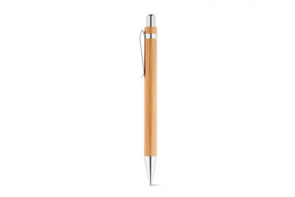 GREENY. Набор шариковой ручки и механического карандаша из бамбука, Натуральный