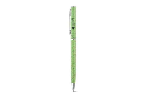 DEVIN. Шариковая ручка из волокон пшеничной соломы и ABS, Светло-зеленый