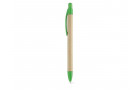 REMI. Шариковая ручка из крафт-бумаги, Зеленый