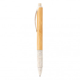 Ручка из бамбука и пшеничной соломы