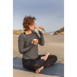 Бутылка-инфьюзер с крышкой из бамбука