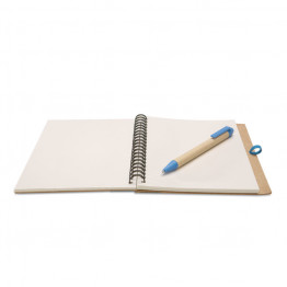 Блокнот с ручкой
