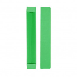 Футляр для одной ручки JELLY, зеленый, картон