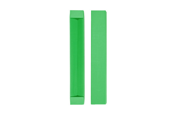 Футляр для одной ручки JELLY, зеленый, картон