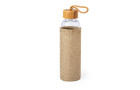 Бутылка для воды KASFOL, стекло, бамбук, 500 мл