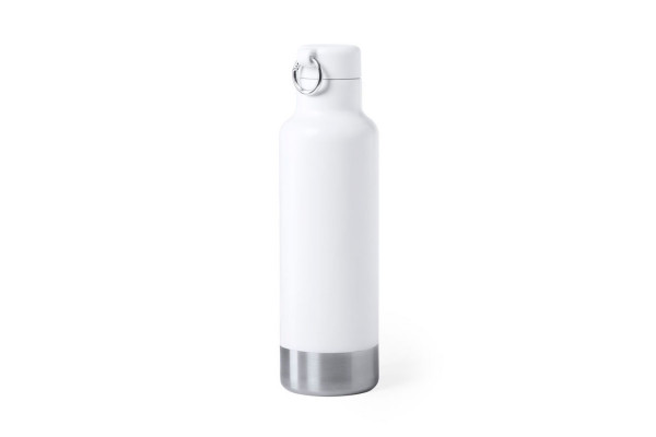 Бутылка для воды PERNAL, белый, 750 мл, нержавеющая сталь