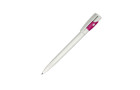 Ручка шариковая KIKI EcoLine SAFE TOUCH, розовый, пластик