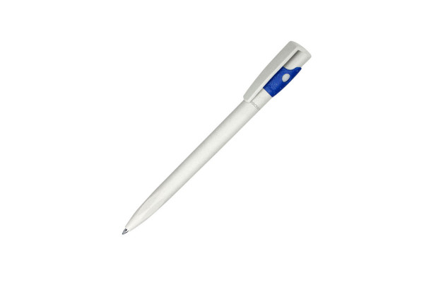 Ручка шариковая KIKI EcoLine SAFE TOUCH, синий, пластик