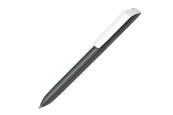 Ручка шариковая FLOW PURE RE, черный, переработанный пластик