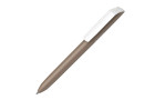 Ручка шариковая FLOW PURE RE, коричневый, переработанный пластик