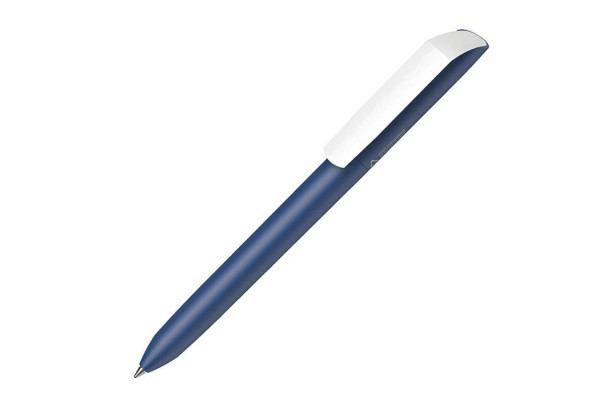 Ручка шариковая FLOW PURE RE, синий, переработанный пластик