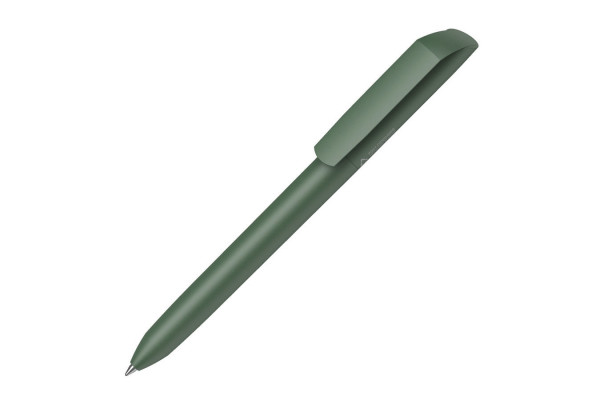 Ручка шариковая FLOW PURE RE, темно-зеленый, переработанный пластик