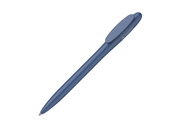 Ручка шариковая BAY RE, синий, переработанный пластик