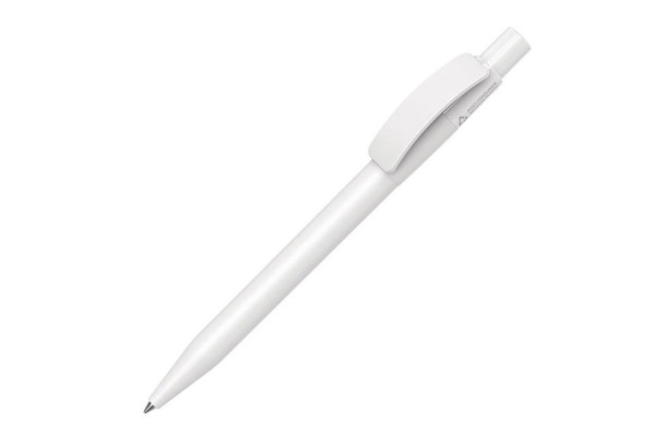 Ручка шариковая PIXEL RE, белый, переработанный пластик