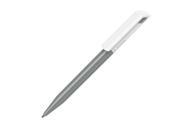 Ручка шариковая ZINK RE, серый, переработанный пластик