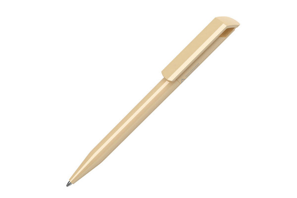 Ручка шариковая ZINK RE, бежевый, переработанный пластик
