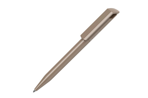 Ручка шариковая ZINK RE, коричневый, переработанный пластик