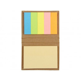 Небольшой комбинированный блокнот, крафт