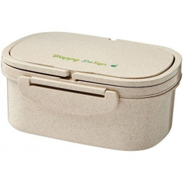 Ланч-бокс Crave из пшеничного соломенного волокна, натуральный