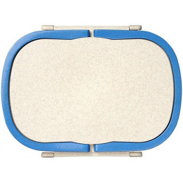 Ланч-бокс Crave из пшеничного соломенного волокна, синий