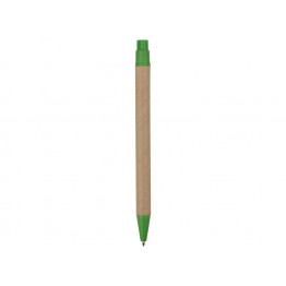 Ручка картонная шариковая Эко 3.0, зеленый