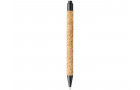 Шариковая ручка Midar из пробки и пшеничной соломы, черный