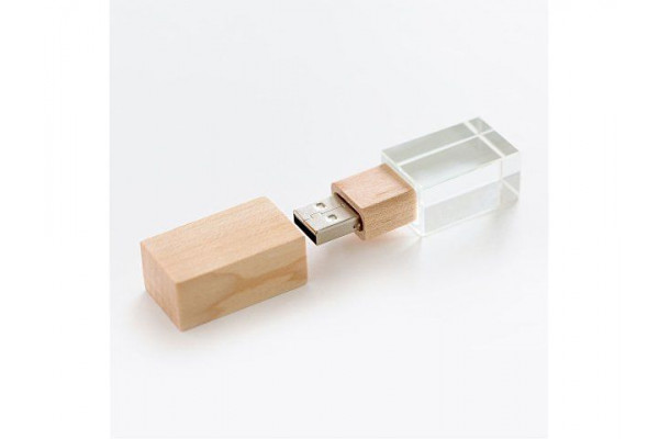 USB-флешка на 2 ГБ,  дерево