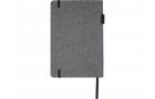 Блокнот Orin, формат А5, из переработанного ПЭТ, серый яркий