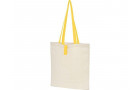 Складная эко-сумка Nevada из хлопка плотностью 100 г/м², желтый