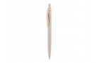 CAMILA. Шариковая ручка из волокон пшеничной соломы и ABS, Натуральный светлый