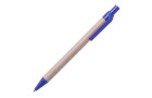Ручка шариковая VATUM, синий, переработанный картон, PLA-полимолочная кислота, 13,7 см