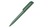 Ручка шариковая TAG GREEN RECYCLED ANTIBACTERIAL, антибактериальное покрытие, темно-зеленый, пластик