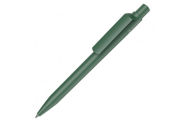 Ручка шариковая DOT RECYCLED, темно-зеленый, переработанный пластик
