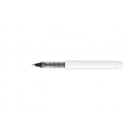 Роллер из переработанного rPET материала RECYCLED PET PEN PRO R, белый с черными чернилами