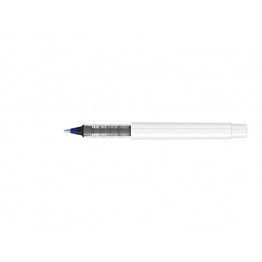 Роллер из переработанного rPET материала RECYCLED PET PEN PRO R, белый с синими чернилами