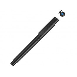 Капиллярная ручка в корпусе из переработанного материала rPET RECYCLED PET PEN PRO FL, черный с голубым