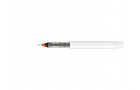 Капиллярная ручка в корпусе из переработанного материала rPET RECYCLED PET PEN PRO FL, белый с оранжевым