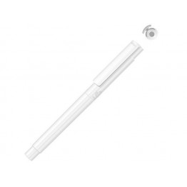 Капиллярная ручка в корпусе из переработанного материала rPET RECYCLED PET PEN PRO FL, белый с серебристым