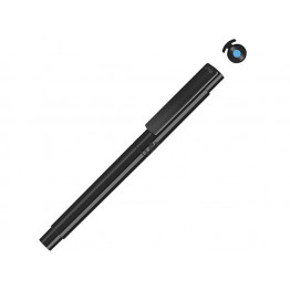 Маркер в корпусе из переработанного материала rPET RECYCLED PET PEN PRO LIQEO, черный с голубыми чернилами