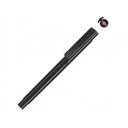 Маркер в корпусе из переработанного материала rPET RECYCLED PET PEN PRO LIQEO, черный с розовыми чернилами