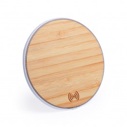Беспроводное зарядное устройство NEMBAR (5W), пластик, бамбук