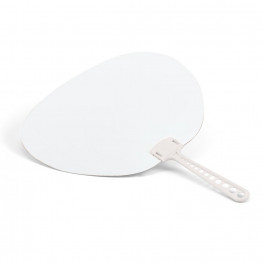 Веер Opahalo с белой ручкой