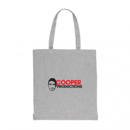 Сумка-шоппер Impact с плоским дном из переработанного хлопка AWARE™, 145 г