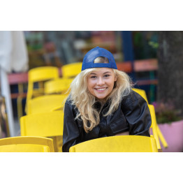 Бейсболка Impact c сеткой из переработанного хлопка AWARE™, 5 клиньев, 190 г