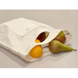 Сумка для покупок складная, цвет белый