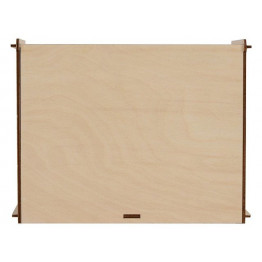 Деревянная коробка для гирлянды с наполнителем-стружкой Ларь