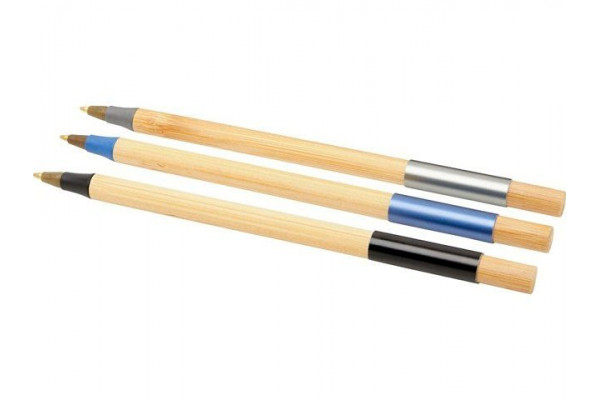 Kerf Комплект из трех бамбуковых ручек, натуральный