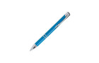 Ручка шариковая NUKOT, синий;  пластик со стружкой пшеничной соломы, хром; синие чернила