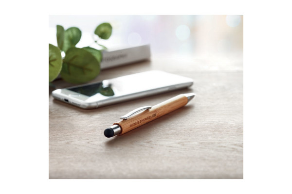 Бамбуковая ручка стилус